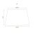 Oaks Lighting Linen Drum Shade Walnut - Various Sizes