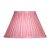 Oaks Lighting Small Box Pleat Shade Pale Pink - Various Sizes