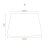 Oaks Lighting Cotton Drum Shade Cream - Various Sizes