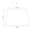 Oaks Lighting Cotton Drum Shade Salmon - Various Sizes