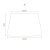 Oaks Lighting Cotton Drum Shade Salmon - Various Sizes