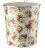 Zoom Floral Print Waste Bin - Assorted