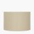 Pacific Lifestyle Lino Self Lined Linen Drum Lampshade 50cm - Butterscotch