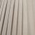 Pacific Lifestyle Lyndon Poly Cotton Knife Pleat Tapered Lampshade 30cm - Taupe