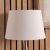 Pacific Lifestyle Adelaide Tapered Poly Cotton Lampshade 35cm - Ivory