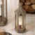 Pacific Lifestyle Adaline Wood Lantern Table Lamp - Antique Grey