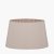 Pacific Lifestyle Martha Oval Polysilk Tapered Lampshade 30cm - Taupe