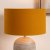 Pacific Lifestyle Henry Handloom Cylinder Lampshade 40cm - Mustard