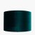 Pacific Lifestyle Bow Velvet Cylinder Lampshade 30cm - Forest Green