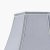 Pacific Lifestyle Lyla Polysilk Bowed Lampshade 30cm - Steel Grey