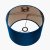 Pacific Lifestyle Bow Velvet Cylinder Lampshade 35cm - Sapphire