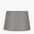 Pacific Lifestyle Adelaide Tapered Poly Cotton Lampshade 25cm - Steel Grey