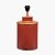 Pacific Lifestyle Dachshund Red Hand Painted Metal Table Lamp Base