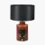 Pacific Lifestyle Dachshund Red Hand Painted Metal Table Lamp Base