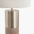 Pacific Lifestyle Etosha Table Lamp - Grey Wood and Silver Metal