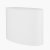 Pacific Lifestyle Mia Oval Poly Cotton Lampshade 40cm - Ivory