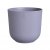 Elho Jazz Round 19cm Lavender Lilac Plant Pot