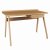 PC811 San Francisco Side Drawer Desk - Oak