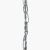 Pacific Lifestyle Chrome Electrical Ceiling E27 Fitting