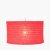 Pacific Lifestyle Patpong 35cm Red Jute Easy Fit Pendant
