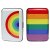 Puckator Somewhere Rainbow Card Protector Case - Assorted