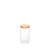 Jomafe Store&Care Round Glass Jar With Bamboo Lid - 1100ml