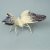 Tilnar Art Brushed Silver Butterfly Large - 19 cm