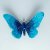 Tilnar Art Brushed Aqua Butterfly Small - 13.5cm