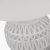 Pacific Lifestyle Anneli Aztec Texture Ceramic Table Lamp - Warm White