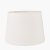 Pacific Lifestyle Lys White Self Lined Linen Tapered Lampshade 35cm