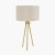 Pacific Lifestyle Houston Metal Tripod Table Lamp - Brushed Brass