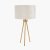 Pacific Lifestyle Houston Metal Tripod Table Lamp - Brushed Brass