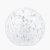 Pacific Lifestyle Aurora Speckled White Glass Spherical Table Lamp