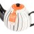 Siip Vertical Stripe 2 Cup Teapot - Grey