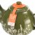 Siip Wax Resist Floral 6 Cup Teapot - Green