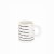 Siip Fundamental Geo Espresso Mug Black Stripe