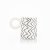 Siip Fundamental Geo Espresso Mug Black Zig Zag