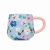 Cath Kidston Painted Pansies Blue Twisted Handle Billie