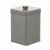 Artisan St. Embossed Storage Canister - Smoke