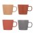 Siip Mugs Set of 4 - Warm