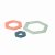 Fusion Twist Silicone Nesting Trivet Set