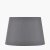 Pacific Lifestyle Adelaide Tapered Poly Cotton Lampshade 20cm - Steel Grey