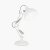 Pacific Lifestyle Alonzo Metal Task Floor Lamp - Matt White