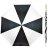 Drizzles Auto Golf Umbrella Stripes - Assorted