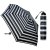 Drizzles Supermini Ball Handle Black & White Umbrella - Assorted
