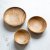 Artes Set of Three Acacia Wood Serving Bowls
