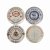 Artes Gourmet Cheese Set of 4 Cheese Plates