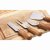Artes Acacia Wood Cheese Board & Knife Set