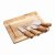 Artes Acacia Wood Cheese Board & Knife Set