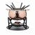 Artes Hand Finished Copper Effect Fondue Set